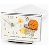 Albalù Bomboniera Orologio Sport Basket 15x10 cm - Orologio da Appoggio con Design Legno, Scatola Inclusa - Bomboniere Cresima Ragazzo, Bomboniere Comunione Bambina