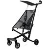 Opaeroo Passeggino da viaggio pieghevole leggero, Passeggino per bambini 1-6 anni Passeggino impermeabile in tessuto Oxford Alluminio, 37 x 21,2 x 14,2 pollici Nero