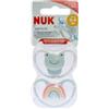 NUK SUCCHIETTO SPACE SILICONE 0-6M PZ 2