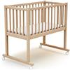 AT4 - Culla bambini ESSENTIEL legno - Faggio natural - 40 x 80-86 x 45 x 80 cm