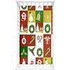 Morbuy 3D Natale Lenzuola con Angoli per Lettino, Morbido Lenzuola da Lettino, Lenzuola Navicella con Angoli Elasticizzati Lenzuola Culla per Bambine e Ragazzi (Natale,140x70cm)