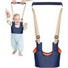 Generic Imbracatura da passeggio per bambini - Girello tenuto in mano | Assistente per l'apprendimento della camminata del bambino | Aiutante per la camminata del bambino | Cintura di sicurezza traspirante pe
