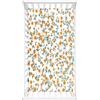 Odot Lenzuolo con angoli Lenzuola Carrozzina Neonato, Fiori Motivo Bambino Cotone Coprimaterasso, Lenzuola per Culla Babybay (Fiori di margherita,80x160 cm)