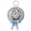 Valenti&Co Medaglione Capoculla Celeste Sacra Famiglia In Argento Valenti