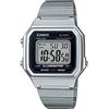 Casio Orologio da polso da unisex al quarzo casual cinturino in acciaio inox grigio cassa in resina display analogico nero - B650WD-1A