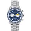 Breil, Collezione Zone, Orologio Uomo Dual Time, Cronografo Maschile con Dettagli Rossi, Lunetta in Alluminio, Lunghezza Regolabile 15.5-21 cm, Chiusura Déployante, Resistente all'Acqua, Cassa 42 mm