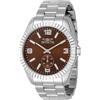 Invicta Specialty 49383 Orologio da uomo - Movimento al quarzo - Acciaio inossidabile con quadrante marrone - 43 mm