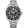 TOPHILL Pro Dive Orologi da uomo 43,5 mm 30Bar Diver Watch NH35 Automatico Meccanico Zaffiro Luminoso Immersione Orologio da polso impermeabile TD008G, Acciaio nero
