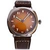 NC Baltany Mechanical Military Men Orologi Quadrante bianco Super Luminoso Retro Uomo Acciaio 316L 100M Orologio da polso impermeabile in acciaio inossidabile (color 1)