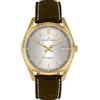 JACQUES LEMANS Orologio da uomo 'Anniversario collezione 50 anni' Derby 40 mm 10 ATM data con cinturino in pelle 50-3 in diverse varianti, oro/grigio