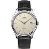 Lobinni Orologio da polso da uomo in acciaio inox, automatico, meccanico, con data, analogico, casual, alla moda, Argento-giallo-nero, Meccanico