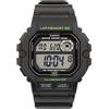 Casio Sports - Orologio da polso da uomo al quarzo Sportivo bracciale e cassa in Resina di colore Nero display analogico nero - WS-1400H-1A