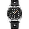 SOTAG Steeldive SD1979 Bracciale in acciaio inossidabile Immersione Orologi da uomo Quadrante blu 200M Impermeabile NH35 Orologio da immersione meccanico automatico, Gomma nera.