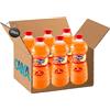 CAIYA 6X Yoga Ace Succo di Frutta in Bottiglia al gusto di Arancia, Carota e Limone con Vitamina E 1L [CAIYA® BOX da 6 Bottiglie]