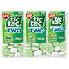 Generico 3X TWO Menta Fresca & Dolce Confetti con Doppio Strato gusto menta verde e dolce, Senza Zuccheri, per tic tac 38,5g