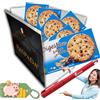 Generico Gullon Biscotti colazione secchi integrale Avena Gocce di Cioccolato Fondente, 265g 6 pezzi (inclusa penna Raspada)