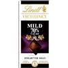 Lindt Excellence 70% Cacao cioccolato delicato (vegano, senza glutine, senza lattosio), 4 x 100 g