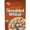 Post Wheat n Bran® - Cereali per la colazione grattugiati, scatola da 510 g | Cereali ad alto contenuto di fibre con pezzi di grano leggeri e croccanti a base di grano e crusca per un gusto sano, kosher