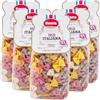 LIVERA - Farfalle 6 Sapori, pasta italiana aromatizzata, essiccazione lenta, trafilata al bronzo, pack 5 x 500 g, pasta artigianale gusti assortiti