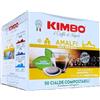 Kimbo AMALFI 100% Arabica 44 mm ESE Pads 50 pezzi da 7,3 g