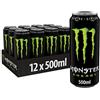 Monster Energy Lattina, Energy Drink, Energia, Eccitante, con Taurina e Caffeina 12 x 500 ml