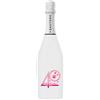 BRANDGIFT.IT Bottiglia Personalizzata Compleanno Santero 958 Spumante Extra Dry Perlage Floreale Bottiglie Personalizzate Anni Compiuti Ottimo Regalo Per Brindisi Originali (ROSA, 40 ANNI)