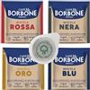 CAFFÈ BORBONE 4x50 cialde 44 MM Borbone DEGUSTAZIONE: 50 CIALDE NERE, 50 BLU, 50 RED, 50 ORO