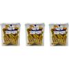 Zeus Party Mini Grissini Con Curcuma e Semi Di Quinoa 3 confezioni da 500gr Farina 100% Italiana