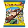 irpot Pop Corn in busta da 25g con grafica a scelta 10 confezioni battesimo compleanno regalini fine festa bambini bambine temi vari (Curioso come George)