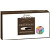 Doni Bomboniere Confezione 1Kg Confetti Gusto Cioccolato Ricoperti Multicolor per Matrimonio Nascita Compleanno Anniversario 25 50 Laurea Segnaposto Confettate Made in Italy