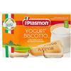 Plasmon Yogurt* Biscotto Omogeneizzato con Fermenti Lattici Pastorizzati 2 x 120 g