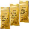 THE MEAT MAKERS High Protein Snack Ginger & Honey Beef Jerky Sport Snack 480g (12x40g) Manzo Jerky Snack ad alto contenuto proteico - Snack di carne secca per umano a basso contenuto calorico