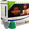 VICERE' MISCELA DI CAFFE' Caffè Vicerè Capsule Espresso Intenso, 100 Capsule Compatibili con Nespresso, Compostabili, Made in Italy