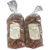 Bontà dal Grano - Mostaccioli al cacao e mandorle, biscotto secco della puglia aromatizzato con cacao e mandorle 100% pugliesi - pack 10 confezioni da 500 gr