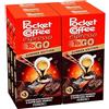 Generico 6X Pocket Coffee Espresso To Go Specialità Liquida al Caffè e Cioccolato Fondente Confezione da 3 Pezzi 64,8ml - Summer Edition