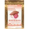 Plant Gift 100% Puro Polvere di Patata Dolce 红薯粉, Per Cottura 100g/3.25oz | Naturale. Senza additivi. Macinato fine, sapore dolce. Per frullati e cottura. Also: Sweet Potato Flour.
