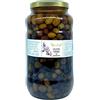 Voglia Di Puglia Olive Italiane Nere Peranzana In Salamoia 1.8 kg Sgocciolato