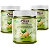 Pro Nutrition Pistacchio Zero - 3 Barattoli da 250g - Crema spalmabile proteica senza zuccheri al Pistacchio