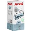 Caffè Musetti, 18 Cialde Miscela Deca, Intensità 4/5 con Note di Vaniglia e Frutta Secca, Qualità Arabica e Robusta, dal Gusto Inalterato, Retrogusto Pieno e Persistente