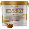 GiDeli Mix di frutta secca Premium 1kg in secchio Miscela di frutta Con arachidi, anacardi, nocciole, mandorle, noci, uvetta, mirtilli rossi e chips di banana Senza additivi