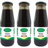 Valle del Crati ECCELLENZE GASTRONOMICHE Valle del Crati Melassa di Fichi | con Fichi di Cosenza DOP | Mielata Miele di Fichi Specialità Calabrese | Ideale Per Formaggi O Preparazione Dolci | Miele di Fichi 3 Bottiglie (900 gr. cadauna)