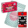 SÖPÖSÖPÖ Fazer Finnische Salmiakki 40g und Halva Salmiakki Ruutu 34g Set SÖPÖSÖPÖ Packung Vielfalt 2 Packung Care-Paket Leckereien Geschenkkorb Boxen Pack für Erwachsene, Kinder, Jungs, Mädchen, Freund, Süßigk