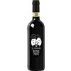 Bottle-Up Vino Nobile di Montepulciano DOCG in bottiglia personalizzata per lui - Idea regalo originale per uomo, festa del Papà, festa del Nonno, compleanno e Natale. (0,75L, Ti voglio bene papà)