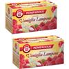 Generico Pompadour 1913 Miscela alla Frutta Aromatizzata alla Vaniglia e Lampone per Infuso Senza Caffeina - 2 x 20 Bustine di Tè (120 Gr)