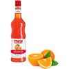 Toschi KG 1,32 SCIROPPO GLUTEN FREE ALL' ARANCIA PER GRANITE E COCKTAIL ORANGE SYRUP IN BOTTIGLIA PER BAR GELATERIE E PASTICCERIE