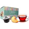 Caffè Vulcanus - Capsule compatibili con macchine Nescafe Dolce Gusto (100 capsule, Tè pesca)