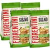 CAIYA 4X Fiorentini Si&No Mini Gallette Triangolari di Mais con Legumi no Fritti (Senza Glutine - Gluten Free) 80g [4 Confezioni]