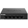 D-LINK SWITCH 5 PORTE GIGABIT UNMANAGED ETHERNET METAL HOUSING