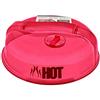 COOK CONCEPT Tapa Microondas, 25,5 cm di Diametro, Rosso/Trasparente/Viola/Verde