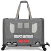 Galatée Passeggino Per Animali Domestici, Borsa Da Viaggio Per Cani Con Ruote Removibili, Borsa Portatile Per Gatti, Zaino Pieghevole, Da Viaggio, Da Campeggio, All'Aperto(Grigio)
